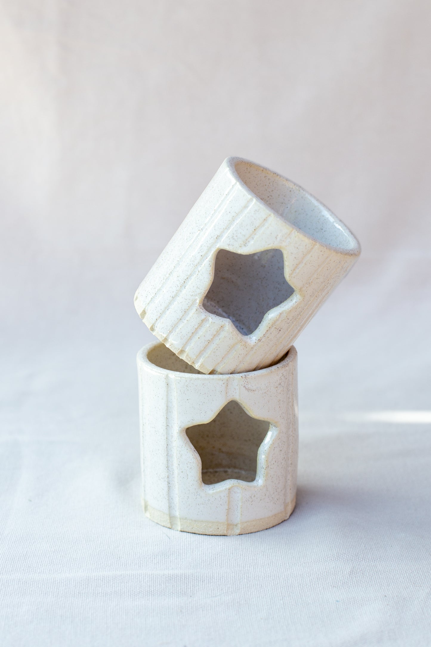 Porta vela estrellas