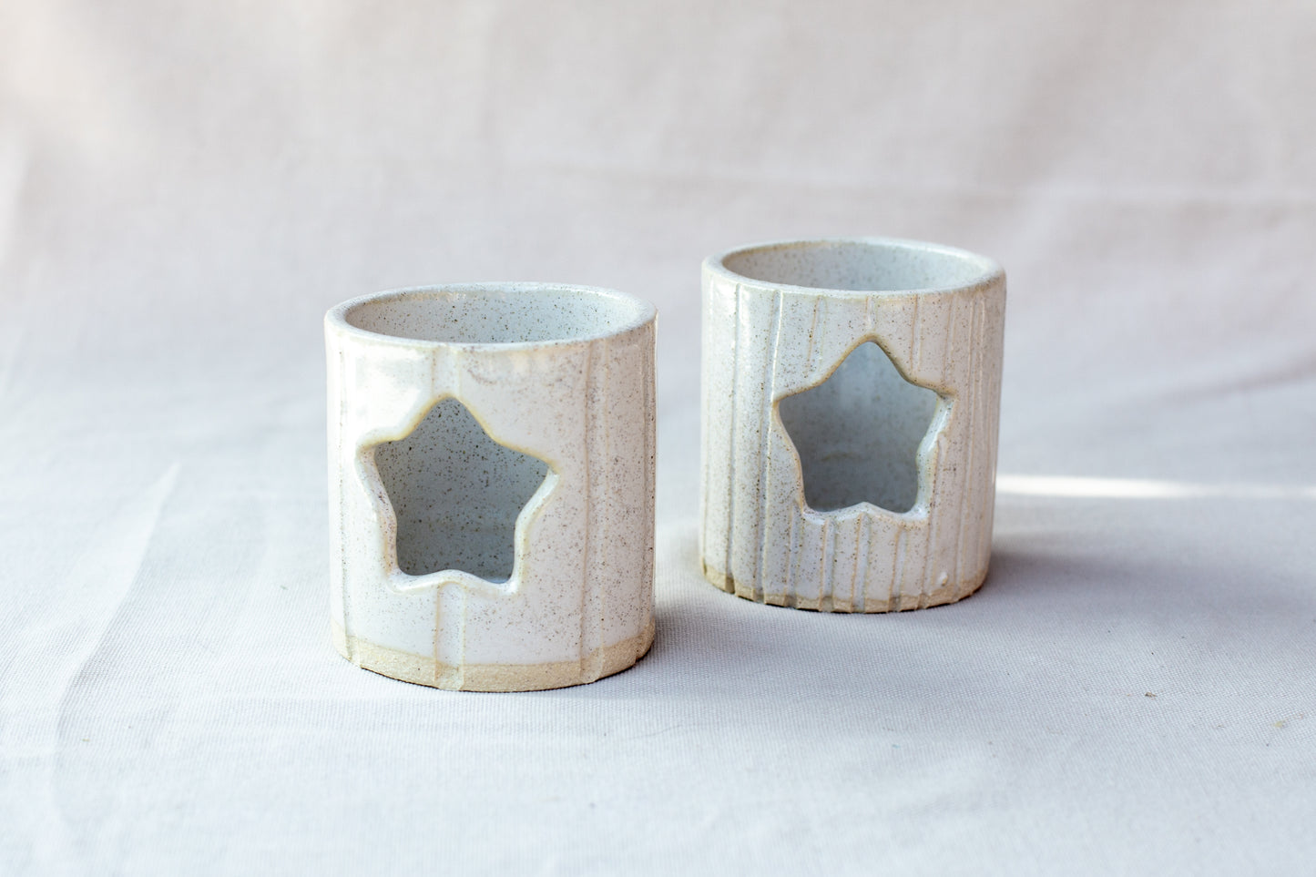 Porta vela estrellas